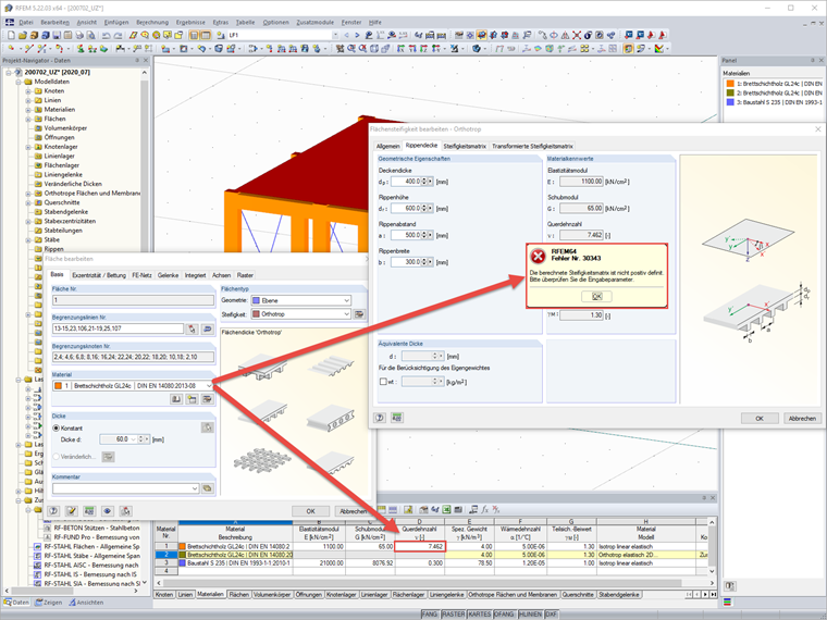 Messaggio di errore 30343