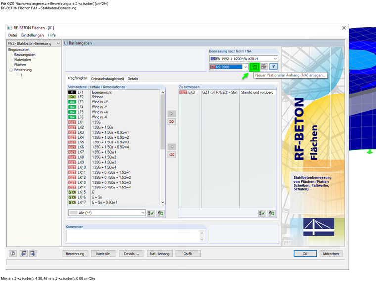 Creazione di un nuovo allegato nazionale