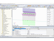Caricamento come carico di linea e componente del momento