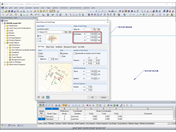 Punto zero del piano di lavoro (contrassegnato in rosso)