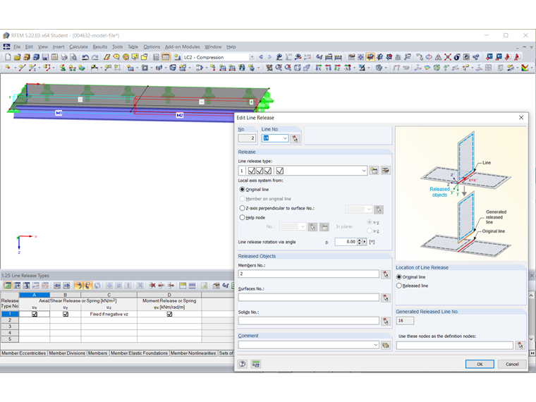 Rilascio della linea 2