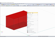 Superfici del cuboide con linee di intersezione