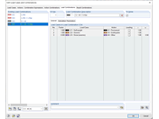 Combinazioni di carico completamente generate