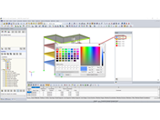 Modifica dei colori per lo schermo nel pannello
