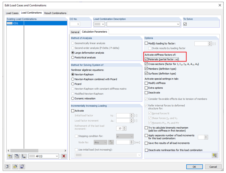 Coefficiente di sicurezza parziale M