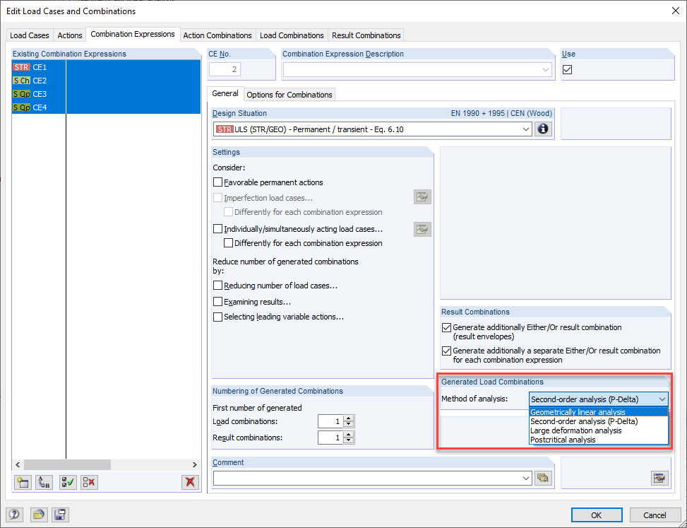 Espressioni di combinazione