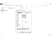 Informazioni sulla versione del programma in Windows → Proprietà → Statistiche