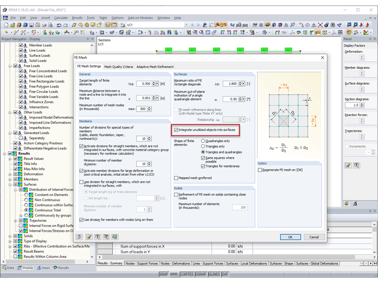 Oggetti inutilizzati con mesh