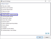 Specifica della configurazione