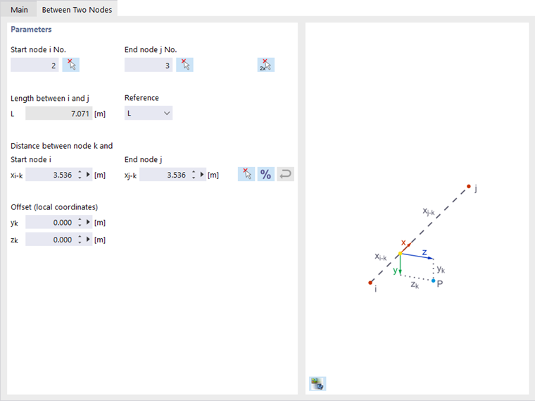 Definizione di un nodo tra due nodi