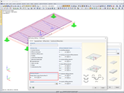 FAQ 005023 | Ho una struttura di copertura trapezoidale supportata da travi. Tuttavia, i momenti sulle travi sono inferiori a quanto dovrebbero essere. Quale può essere la ragione di ciò? 