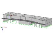 Progettazione strutturale e costruttiva del capannone industriale - Marina Attersee