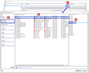 Selezione del materiale del calcestruzzo dalla libreria