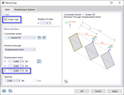 Copia di oggetti 3 m verso l'alto