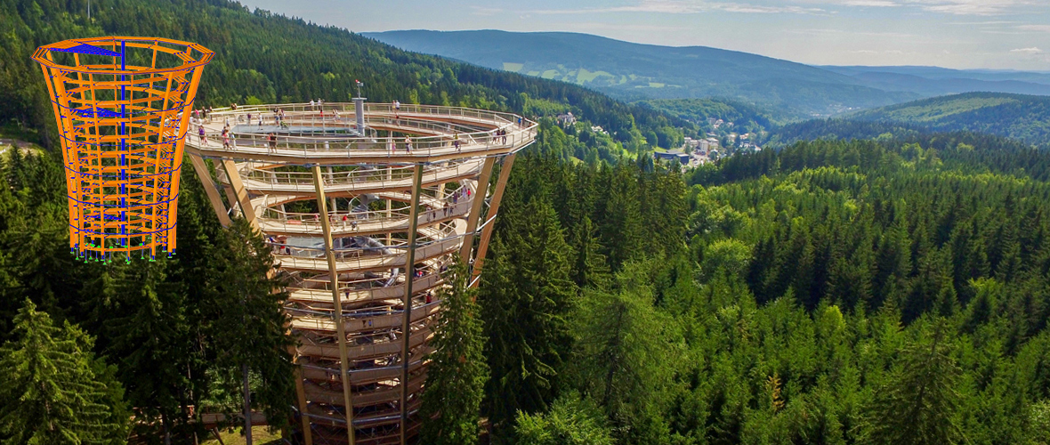 Software di analisi strutturale per tralicci e piloni