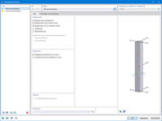 Tabella di lunghezza d'inflessione per aste in alluminio con dati di base per la determinazione della stabilità.
