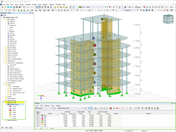 Modello di edificio aggiuntivo in RFEM 6