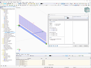Carico dell'asta sull'accordo superiore della trave