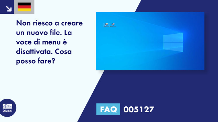 Domande frequenti | 005127