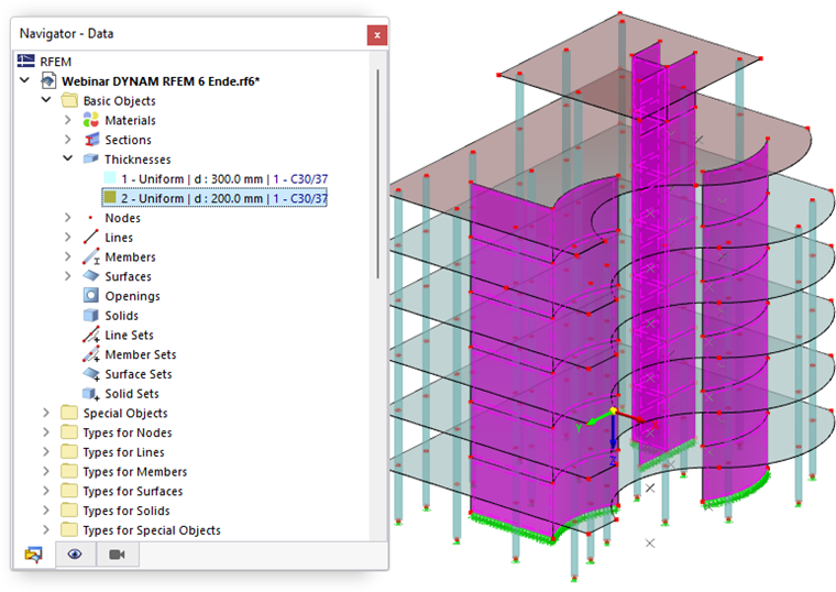 Selezione di oggetti in base alle proprietà nel Navigatore