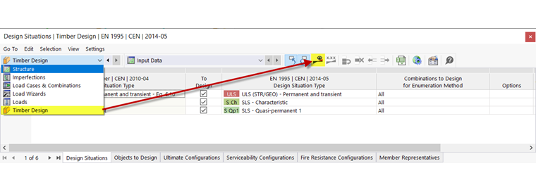 Iniziare la verifica del legno