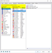 Definisci la norma per la combinazione di casi di carico