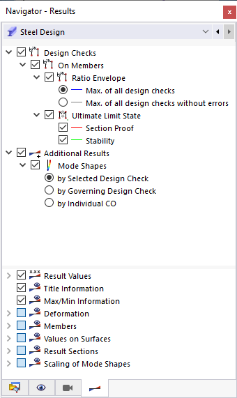 Verifica acciaio nel navigatore - Risultati