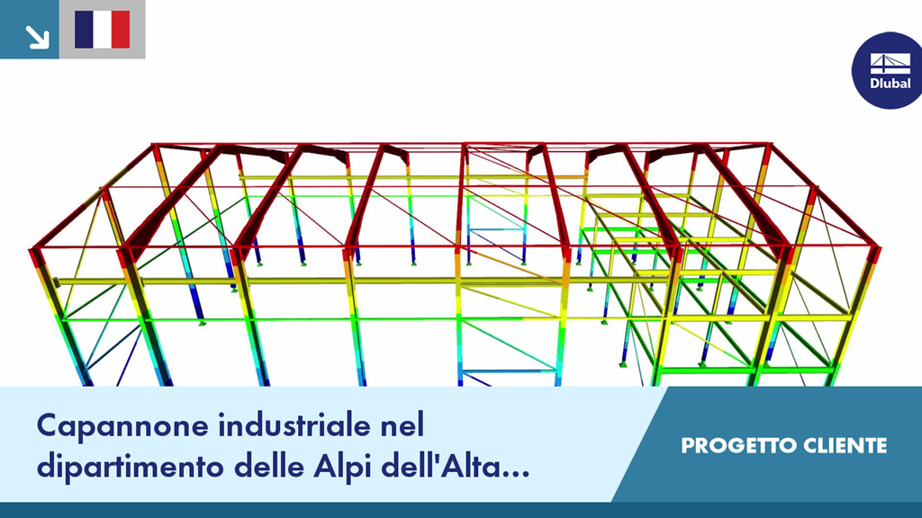 Edificio industrial in legno, Francia