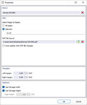 Integrazione del file PDF