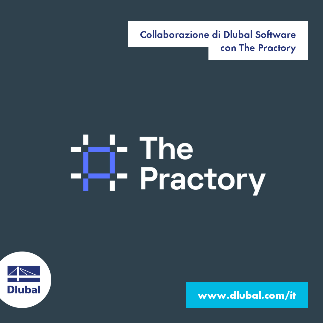 Collaborazione di Dlubal Software \n con The Practory