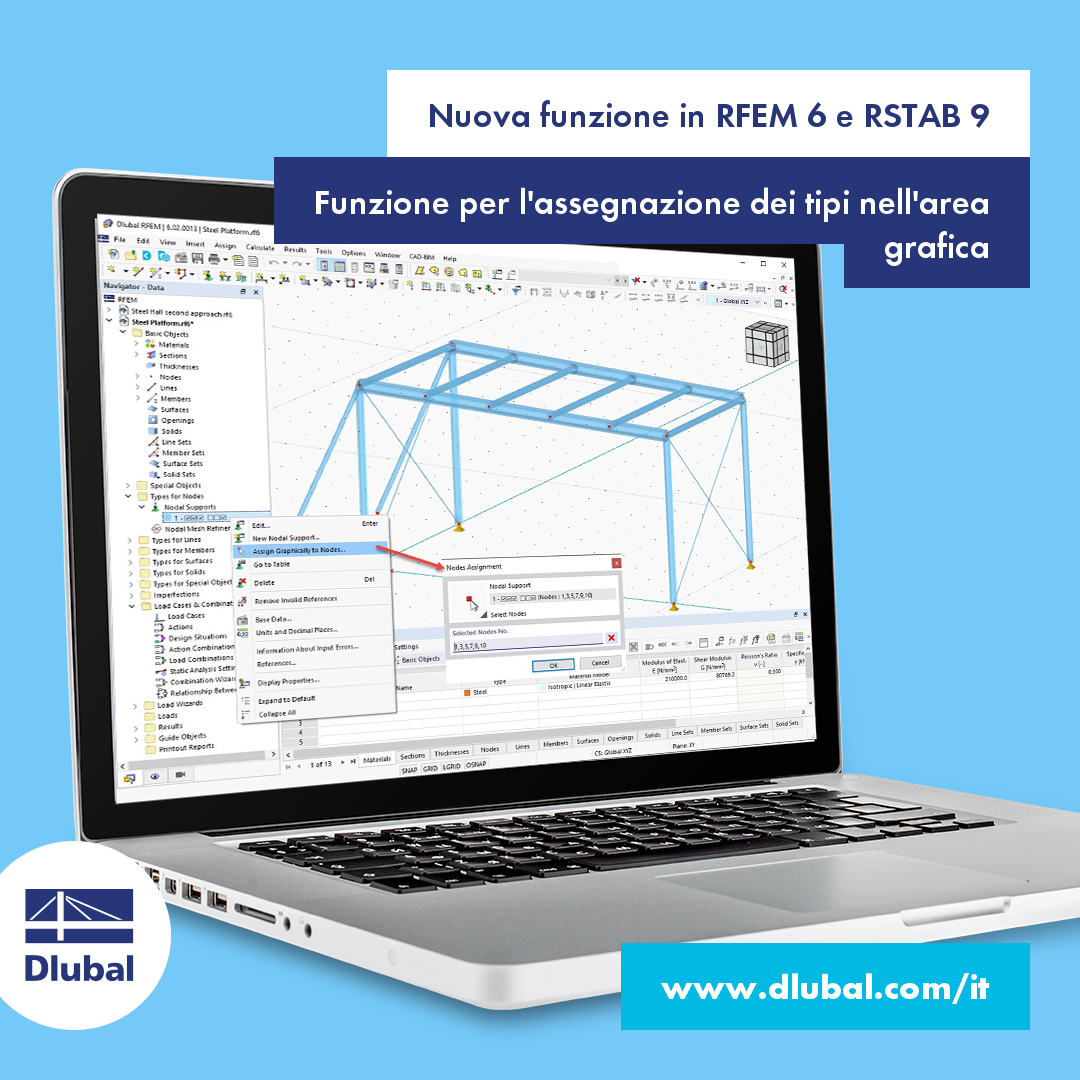 Nuova funzione in RFEM 6 e RSTAB 9
