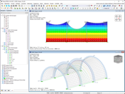 Membrana supportata da arco con vincolo di montaggio (CSA)