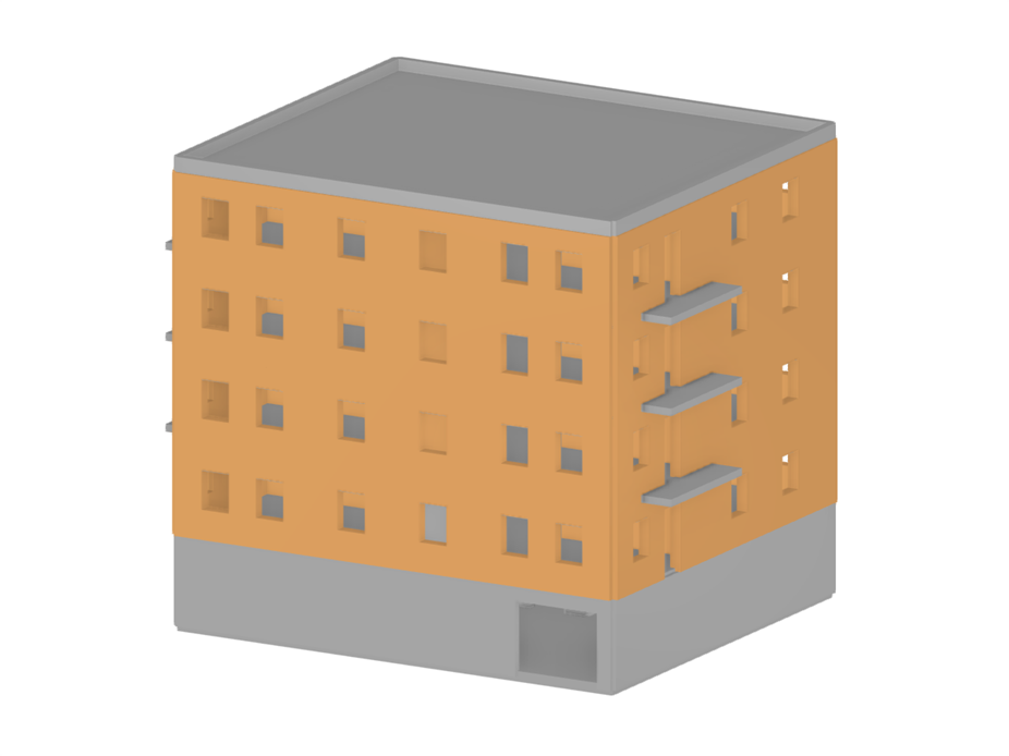 Edificio in muratura a pluripiano