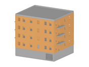 Edificio in muratura a pluripiano