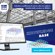Calcolare coefficienti di carico critici con add-on Stabilità delle strutture in RFEM 6