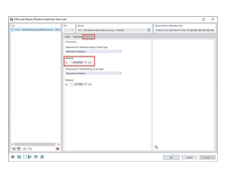 FAQ 005321 | Come si applica un carico su strutture non complanari in RFEM 6?