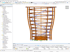 Sezione verticale attraverso la torre utilizzando un piano di taglio (© WIEHAG)