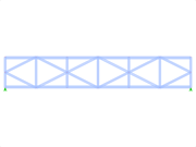 ID Modello 468 | FT032-1 | Trave reticolare con corrente parallele