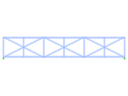 ID Modello 469 | FT033 | Trave reticolare con corrente parallele