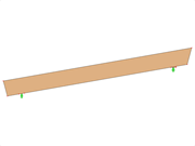 Modello ID 1998 | GLB0102 | Trave di legno lamellare incollato