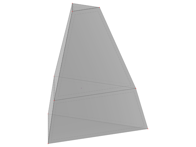 ID modello 2153 | SLD005 | Tronco a piramide con parte inferiore rastremata