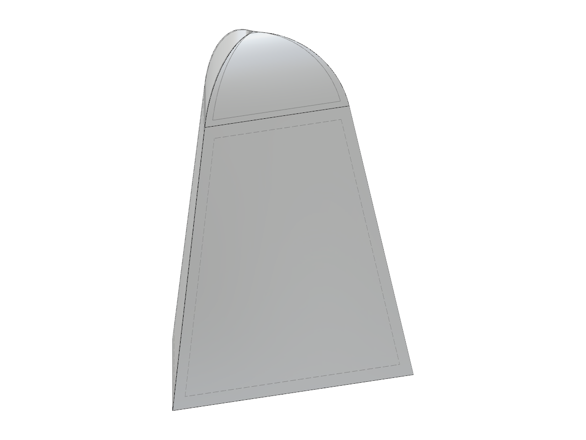 ID modello 2155 | SLD006c | Con arco circolare nella parte superiore