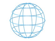 ID Modello 2901 | SPH002 | Sfera | Meridiani e Paralleli Circolari