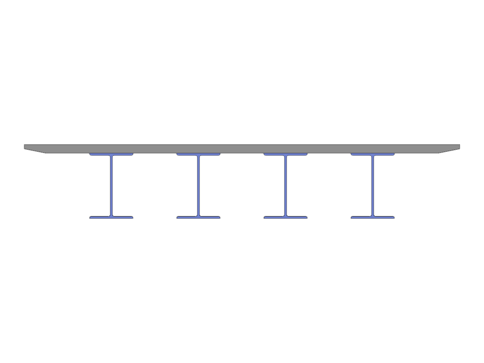 ID modello 3248 | SCB001 | Ponte composito acciaio-calcestruzzo