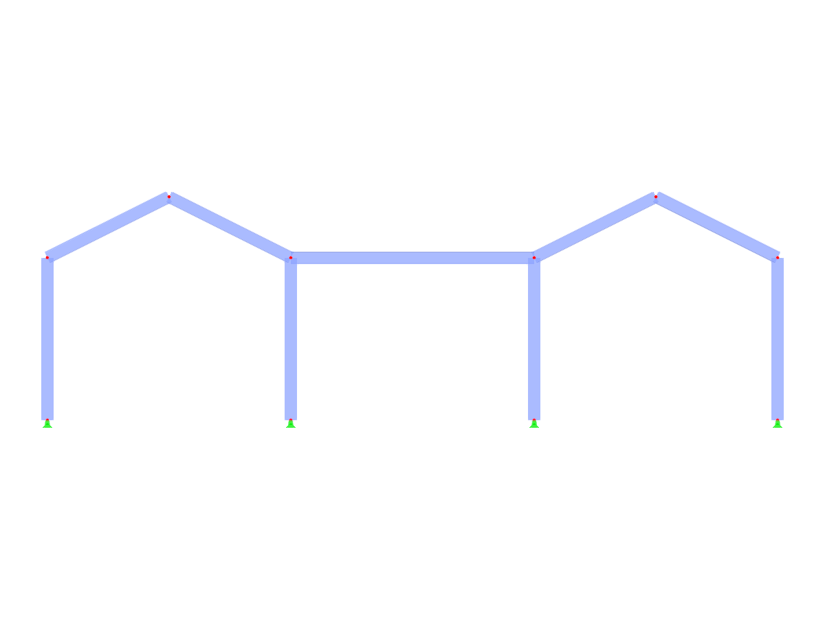 ID modello 3298 | F3B008 | Telai a tre campate