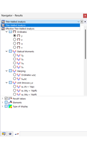 Selezione nel Navigatore Risultati