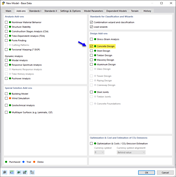 Attiva l'add-on "Verifica calcestruzzo".