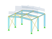 Modello 004002 | Capannone in acciaio