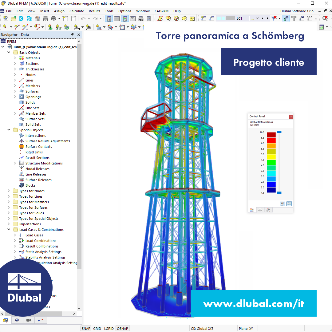 Torre panoramica a Schömberg, Germania