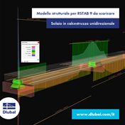 Modello strutturale per RSTAB 9 da scaricare